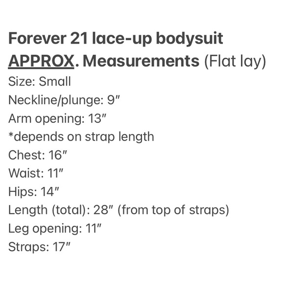 NWT Forever 21 bodysuit - Picture 9 of 10